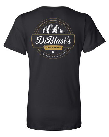 DiBlasi's Ladies Relaxed V-Neck Staff Tee