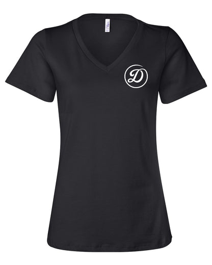 DiBlasi's Ladies Relaxed V-Neck Staff Tee